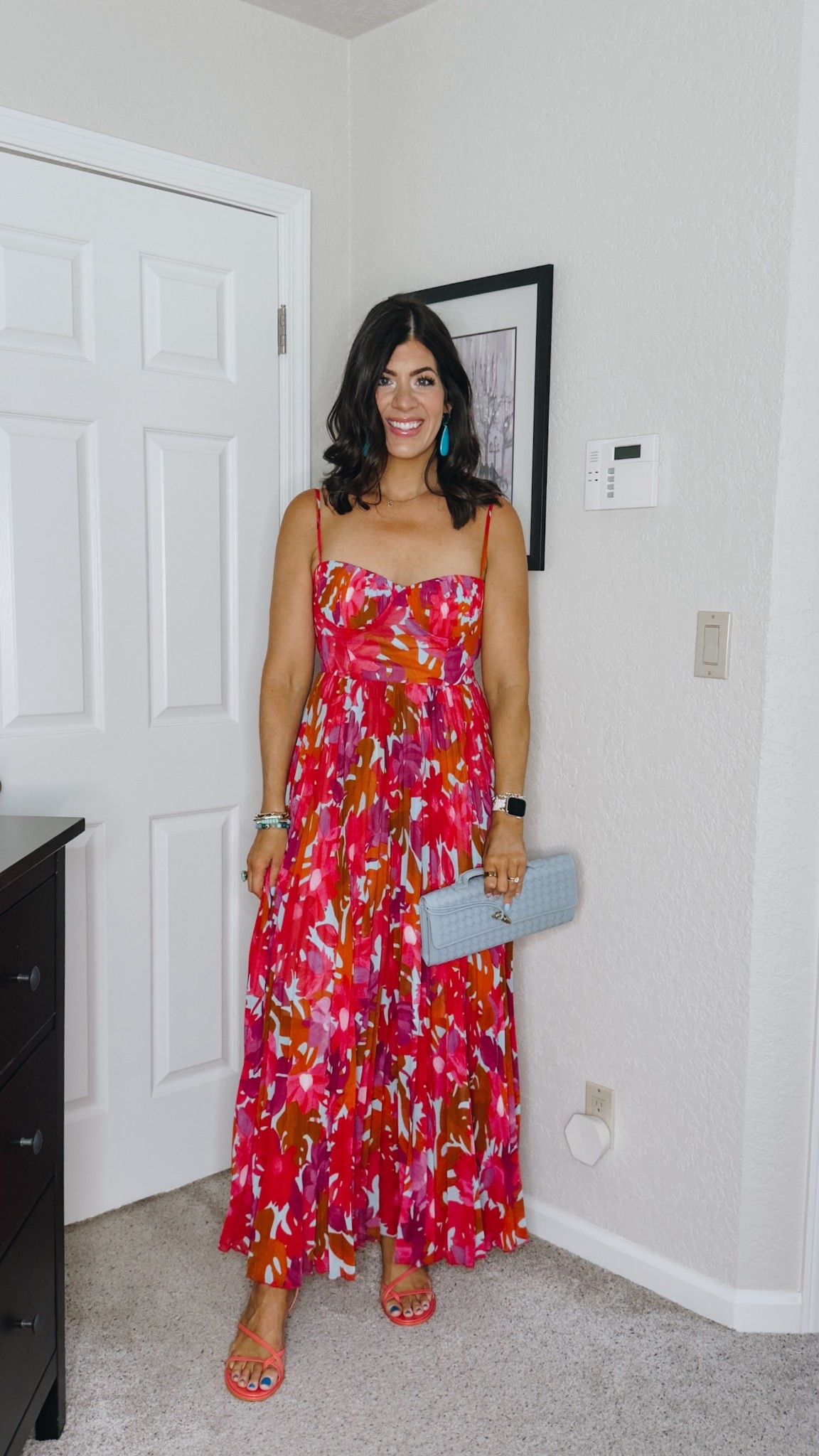 Easy spring summer wedding guest dress
In a medium 

#LTKWedding #LTKTall #LTKMidsize