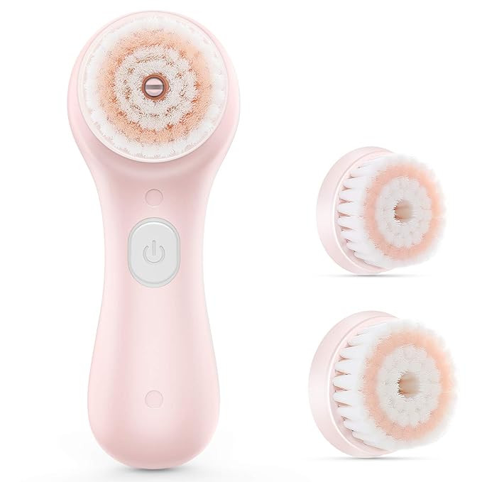 Liberex RF100 Facial Cleansing Brush - IPX7 Waterproof with 2 Brush Heads, USB Charging, Spin Fac... | Amazon (US)