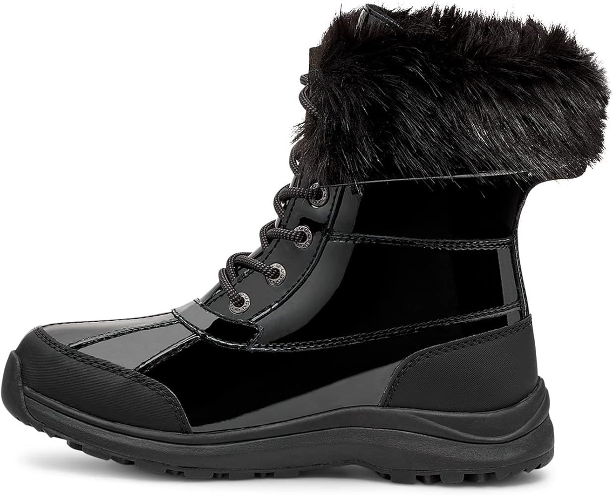 UGG Women's Adirondack Boot Iii Patent Snow | Amazon (US)