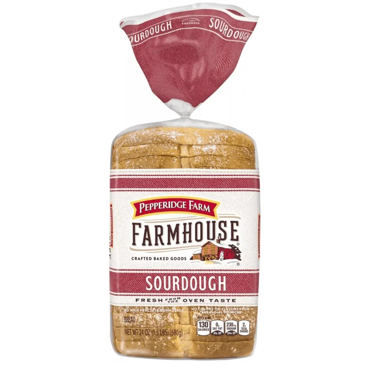 Pepperidge Farm Farmhouse Sourdough Bread, 24 oz Loaf | Walmart (US)
