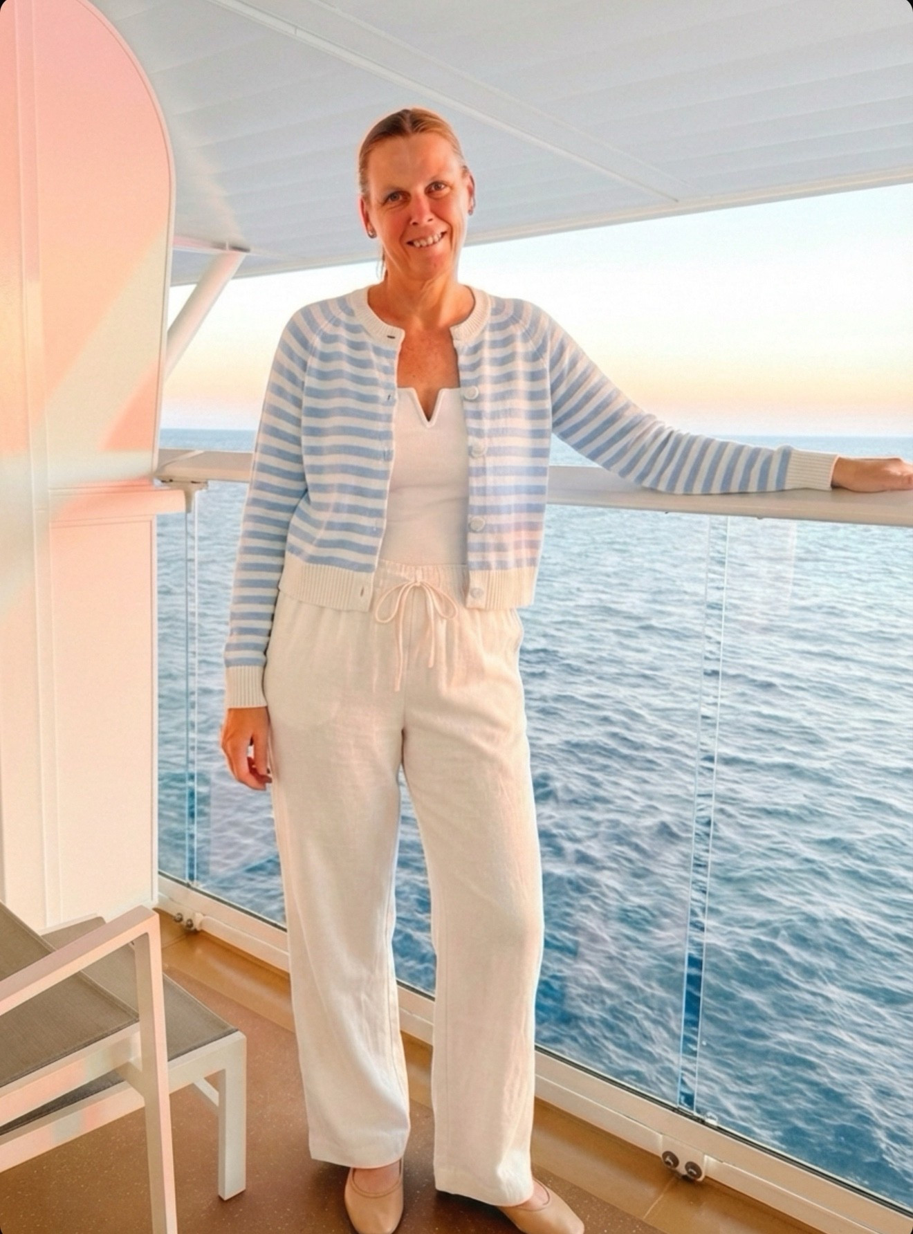 Blue striped cardigan is super cute for Spring 

Linen pants outfit, striped cardigan, spring casual outfit, elevated casual style, cruise outfit, casual cruise outfit , target sweater, target pants 

#LTKOver40 #LTKTravel #LTKSpringSale