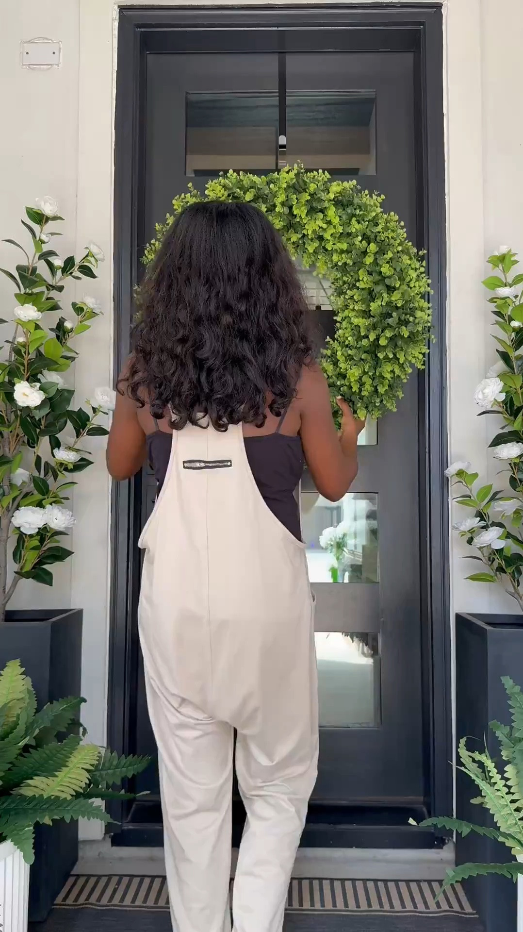 Loving the boxwood wreath. Very stunning and comes in multiple sizes. This is the largest size! ☺️#LTKStyleTip 

#LTKSaleAlert #LTKHome