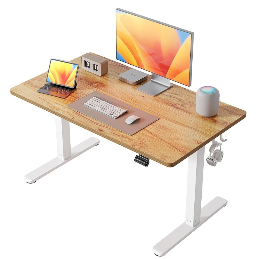 FEZIBO 40 x 24 Inchs Electric Standing Desk, Height Adjustable, Sit Stand Up, Computer Office Des... | Amazon (US)