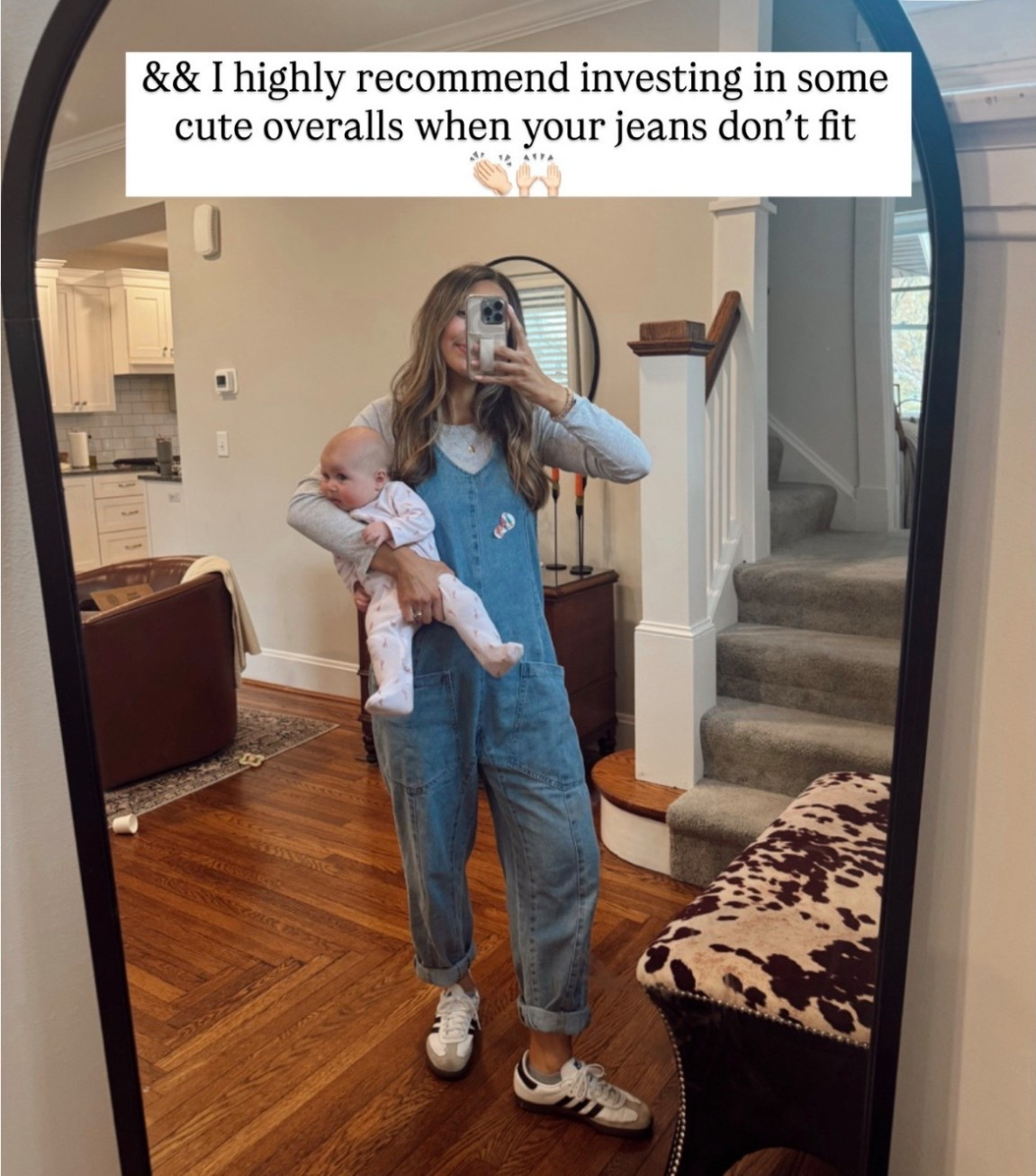 Overalls are perfect for PP or dressing the  bump!! 

#LTKFindsUnder50 #LTKBump #LTKootd