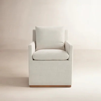 Bobbi Upholstered Dining Arm Chair | Wayfair North America