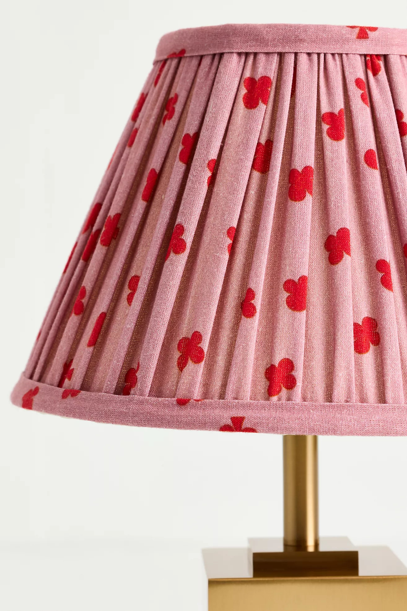 Pooky The Walter Cordless Rechargeable Metal Ruched Shade Table Lamp | Anthropologie (US)