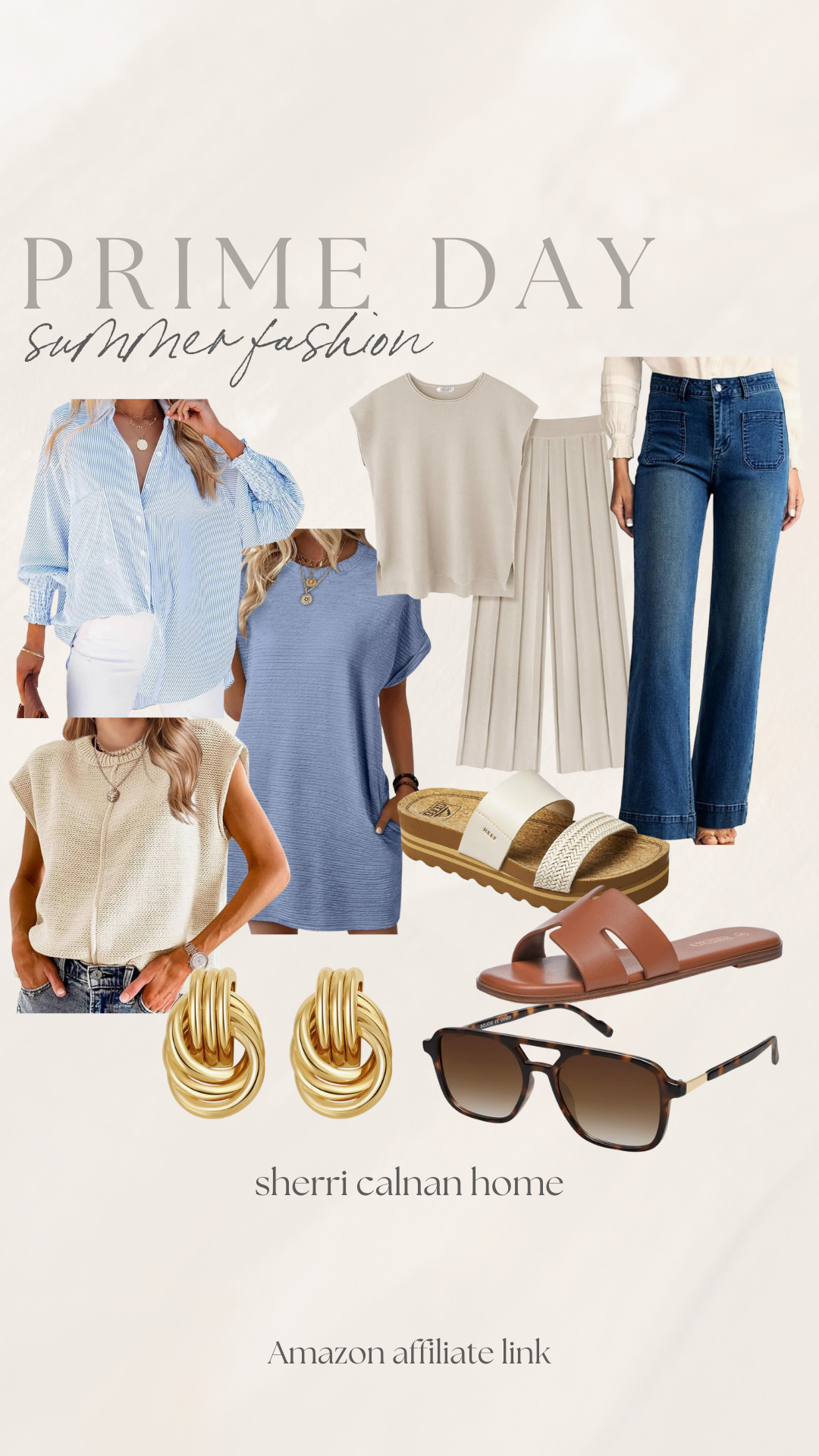 Amazon Prime Day Fashion

amazon pant set, amazon blouse, amazon button up shirt, amazon jeans, amazon sandals, amazon sunglasses, sherri calnan home 

 #LTKSeasonal #LTKHome #LTKSaleAlert