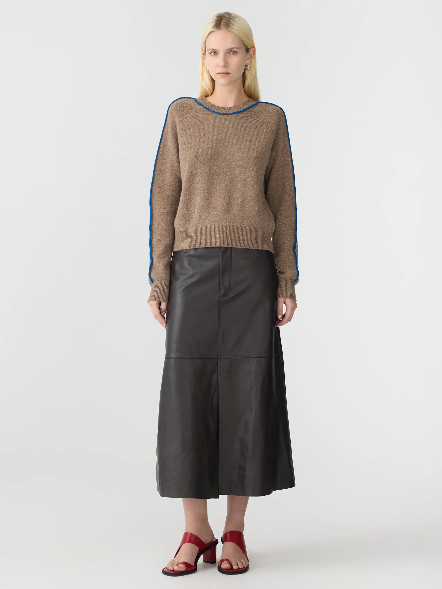 Classic Stripe Detail Knit | Bassike