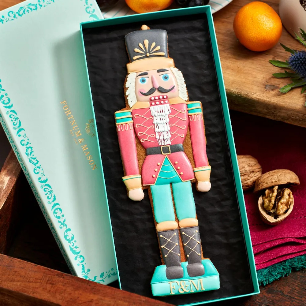 Nutcracker Iced Biscuit, 75g | Fortnum & Mason