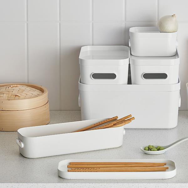 Compact Slim Bin | The Container Store