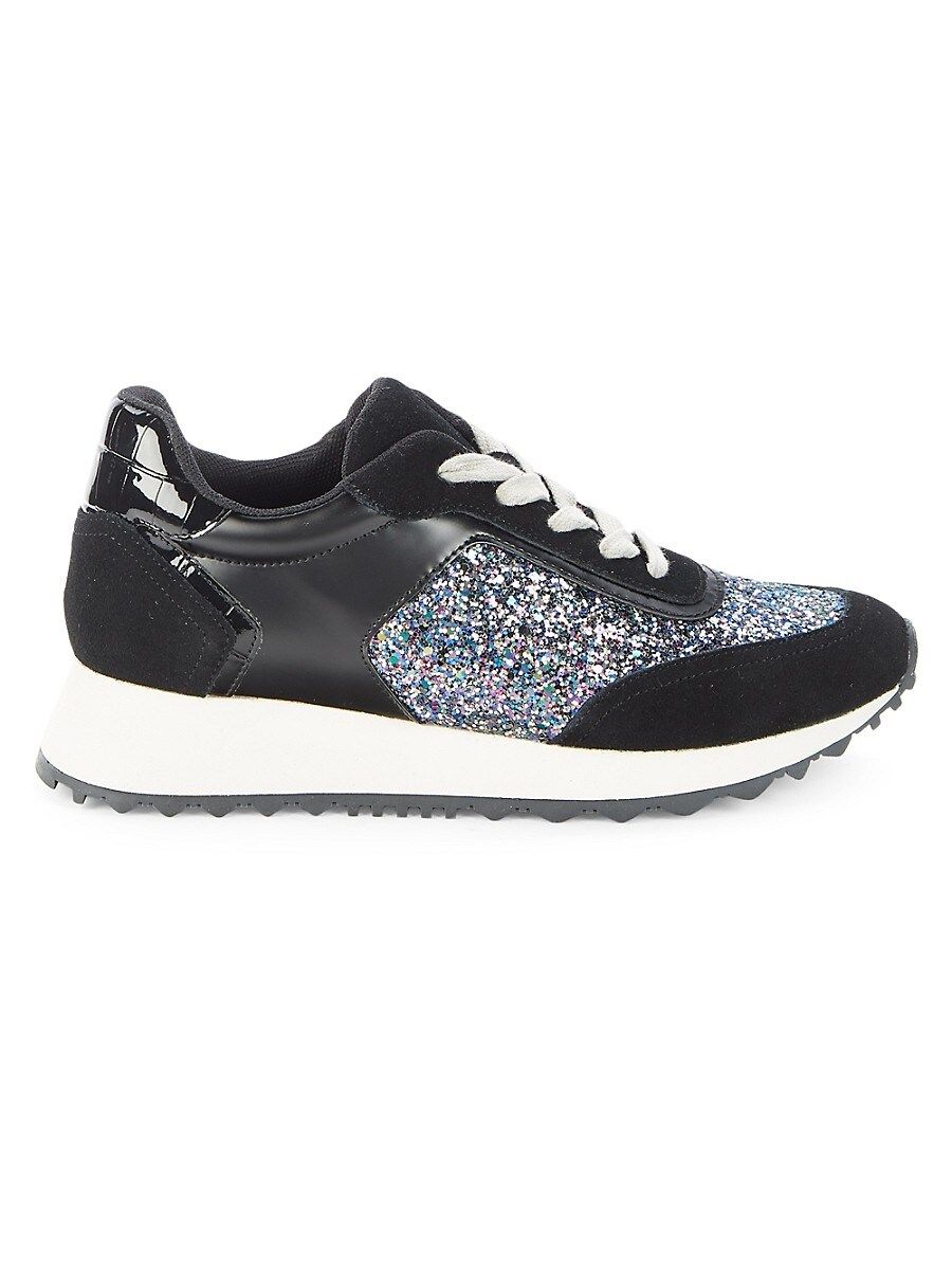 Steve Madden Women's Mabyl Glitter Sneakers - Black Multi - Size 7 | Saks Fifth Avenue OFF 5TH