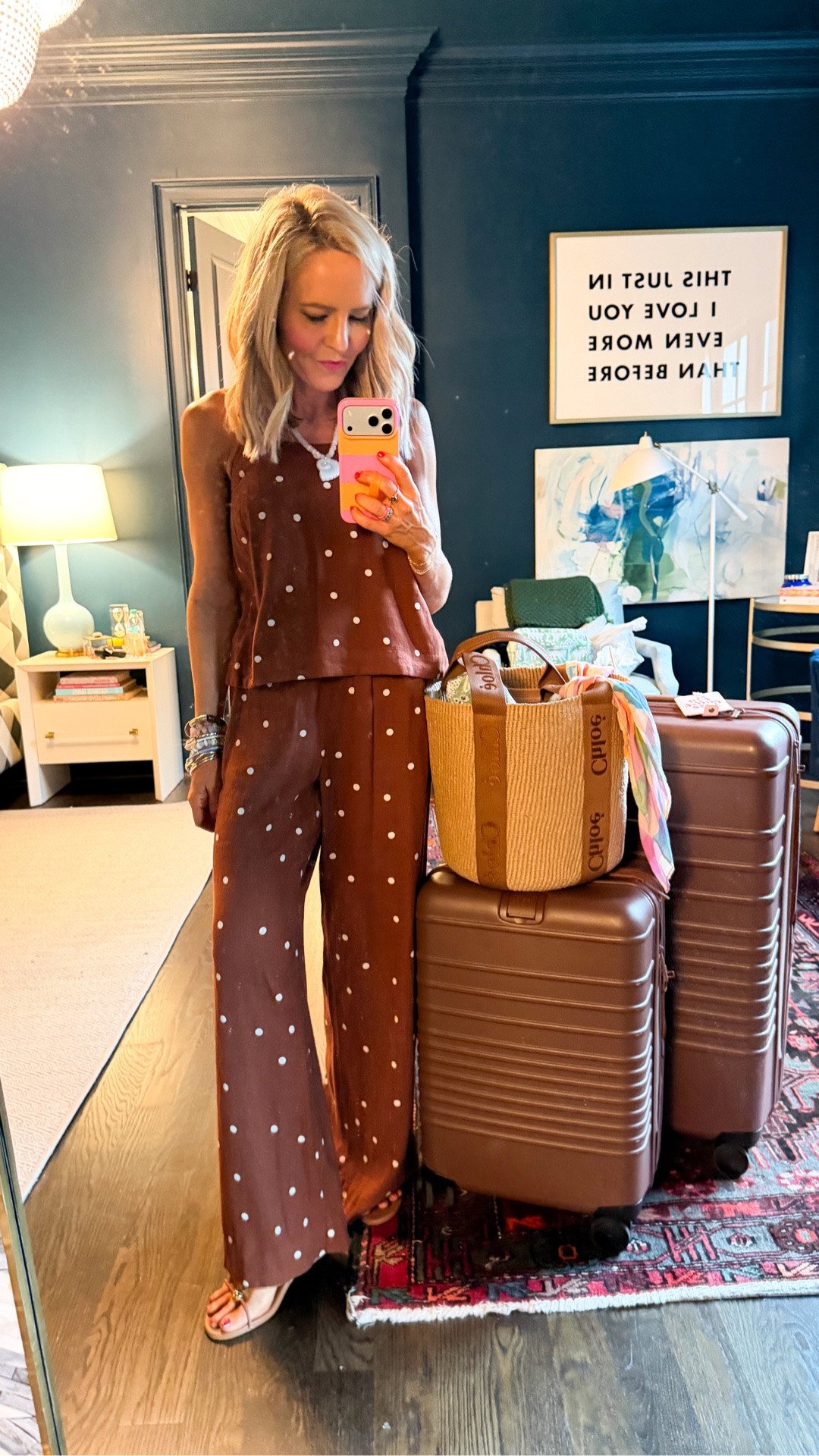 today’s color of the day = coffee 🤎

wearing XS in @Target tank and pants!

#LTKootd #LTKOver40 #LTKTravel