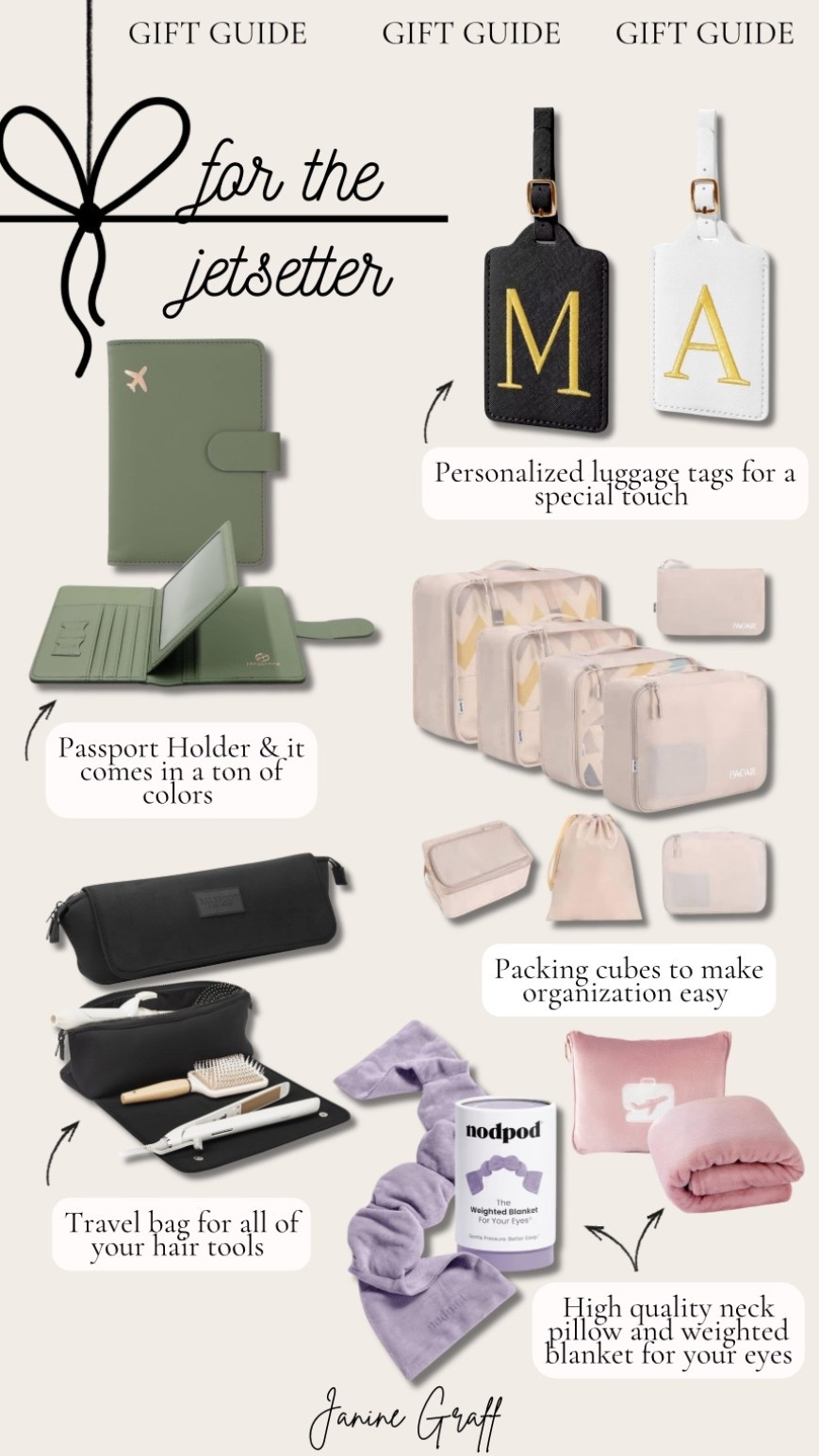 Gifts for the jetsetter ✈️

Holiday gift guides, travel gift guide, Black Friday gifts, travel gifts 



#LTKFindsUnder100 #LTKHoliday #LTKGiftGuide