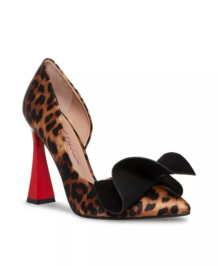 Betsey Johnson Women's Nobble-P Floral Sculpted Bow Pumps - Macy's | Macy's
