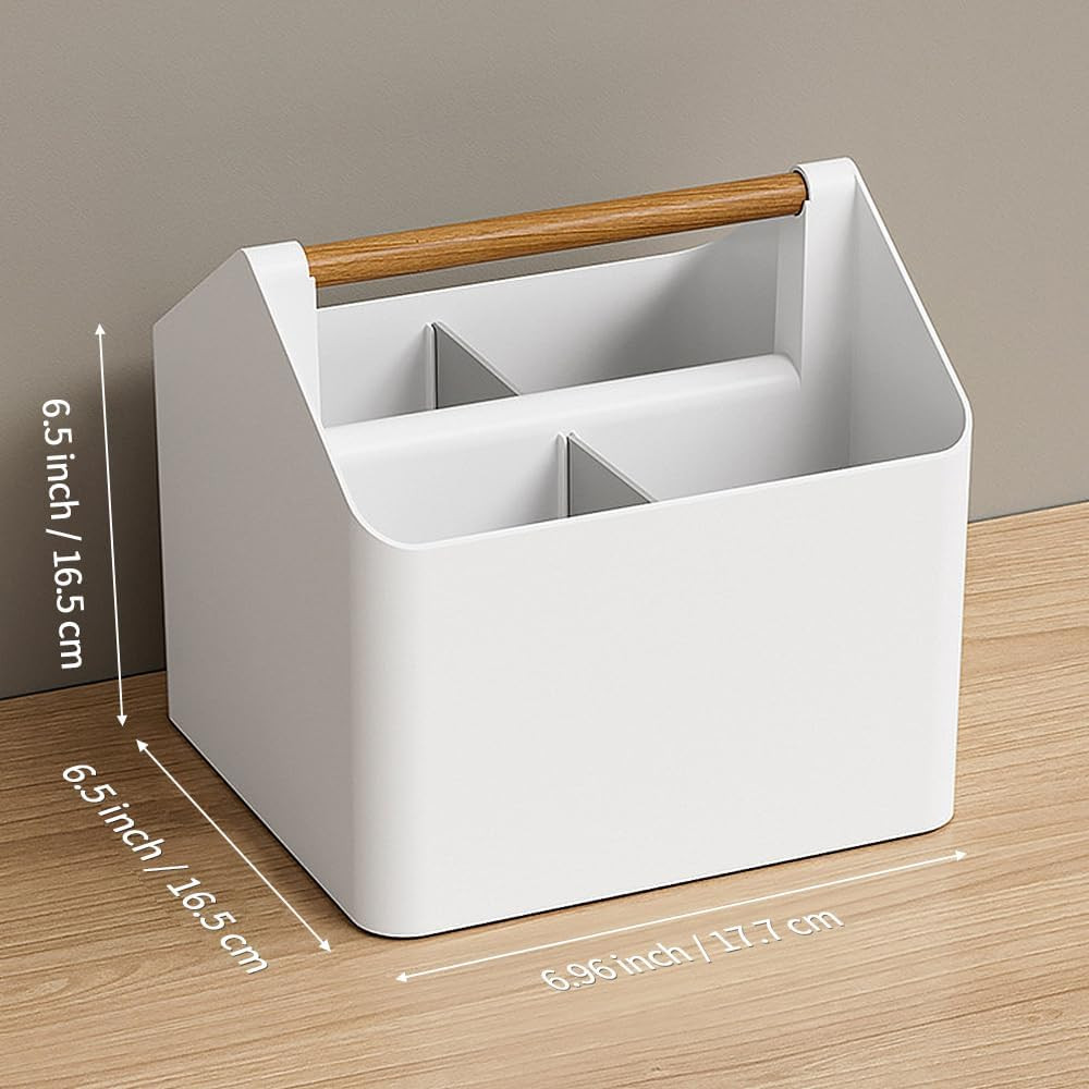 LETURE Art Caddy Organizer with Handle, Plastic Art Supply Craft Marker Pen Pencil Storage Caddy ... | Amazon (US)