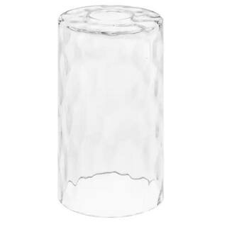 PRIVATE BRAND UNBRANDED 7.69 in. Water Glass Cylinder Sh with 2-1/4 in. Fitter Size 861005 - The ... | The Home Depot