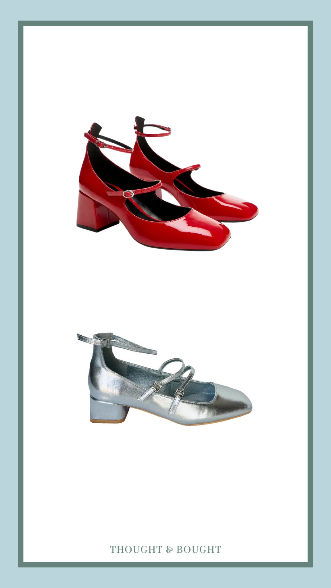 Mary Jane Block Heel Options 

#LTKstyletip #LTKshoecrush #LTKSeasonal