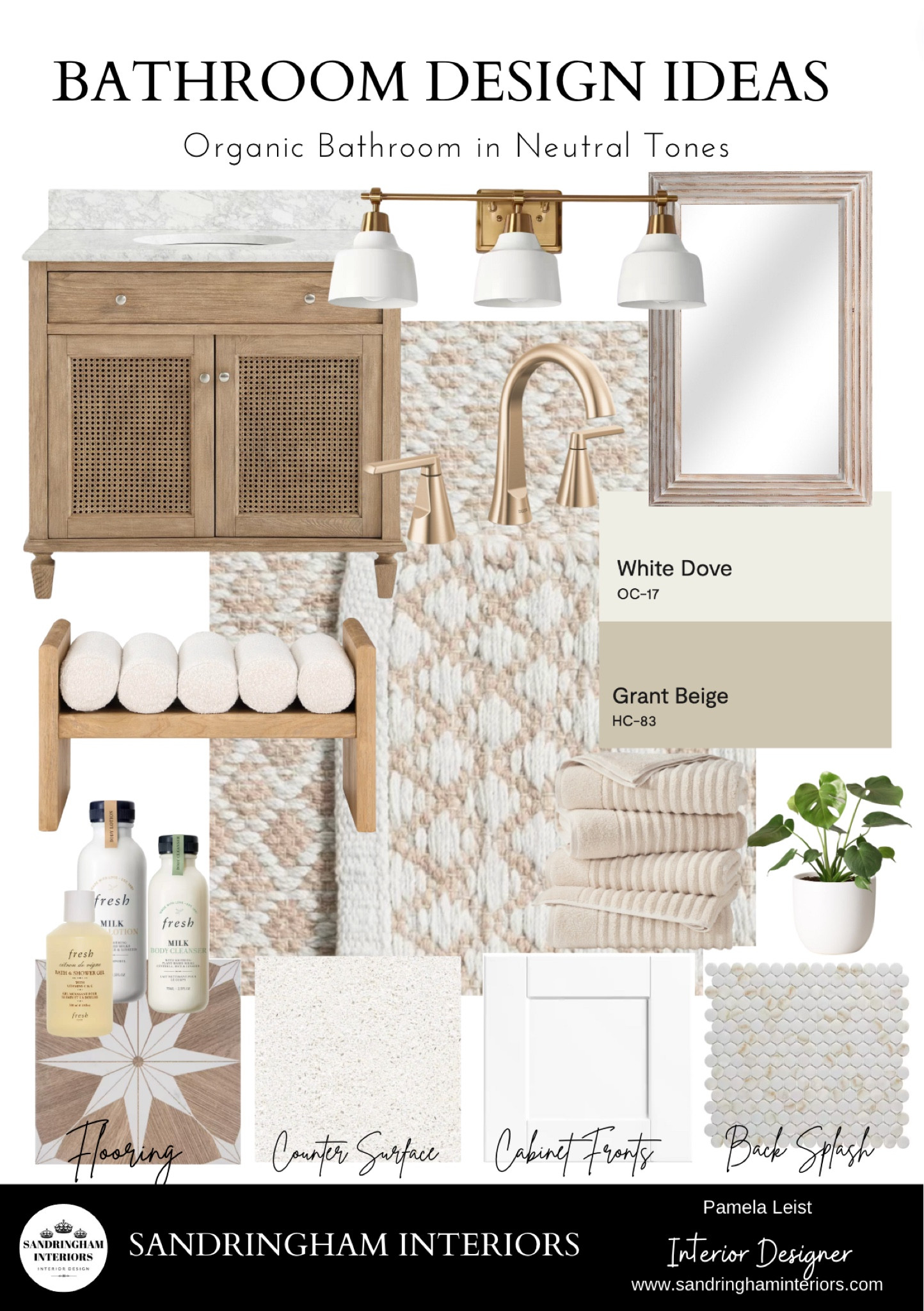 Organic Style Bathroom in Neutral Tones | Bathroom Vanity | Bathroom Faucet | Bathroom Stool | Bath Towels | White Washes Wall Mirror | Vanity Lights | Paint Combinations | Bath Lotions | Bath Tile | Backsplash | Tile Flooring | Quartz | Cabinet Faces

#LTKStyleTip #LTKHome