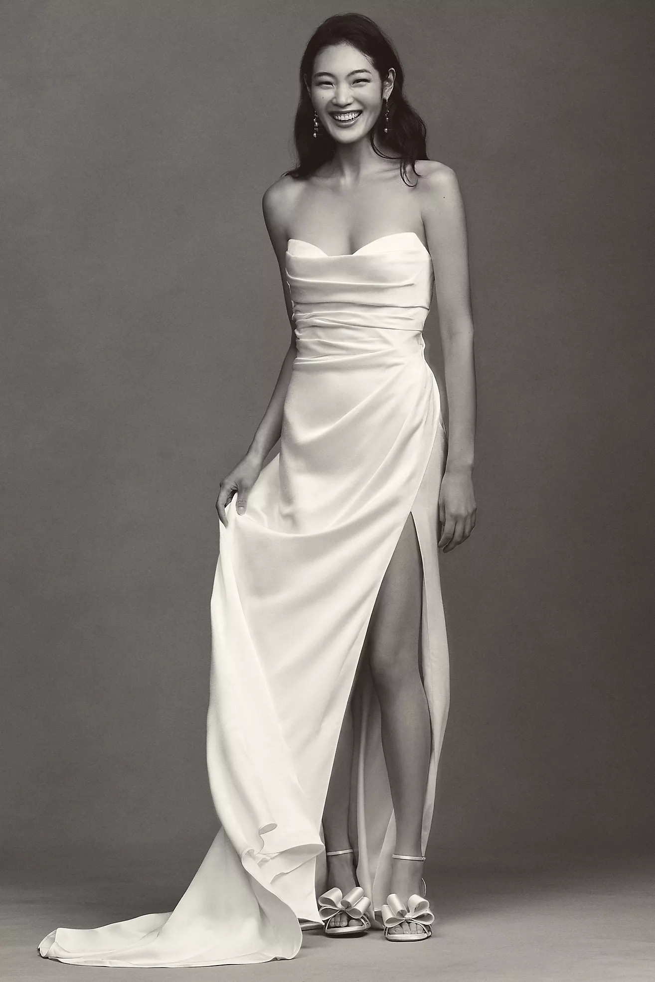Jenny by Jenny Yoo Angelina Sweetheart Satin Wedding Gown | Anthropologie (US)