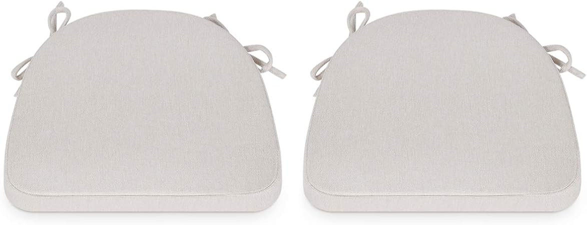 Shinnwa Chair Cushion with Ties for Dining Chairs [17 x 16.5 Inches] Non Slip Kitchen Dining Chai... | Amazon (US)