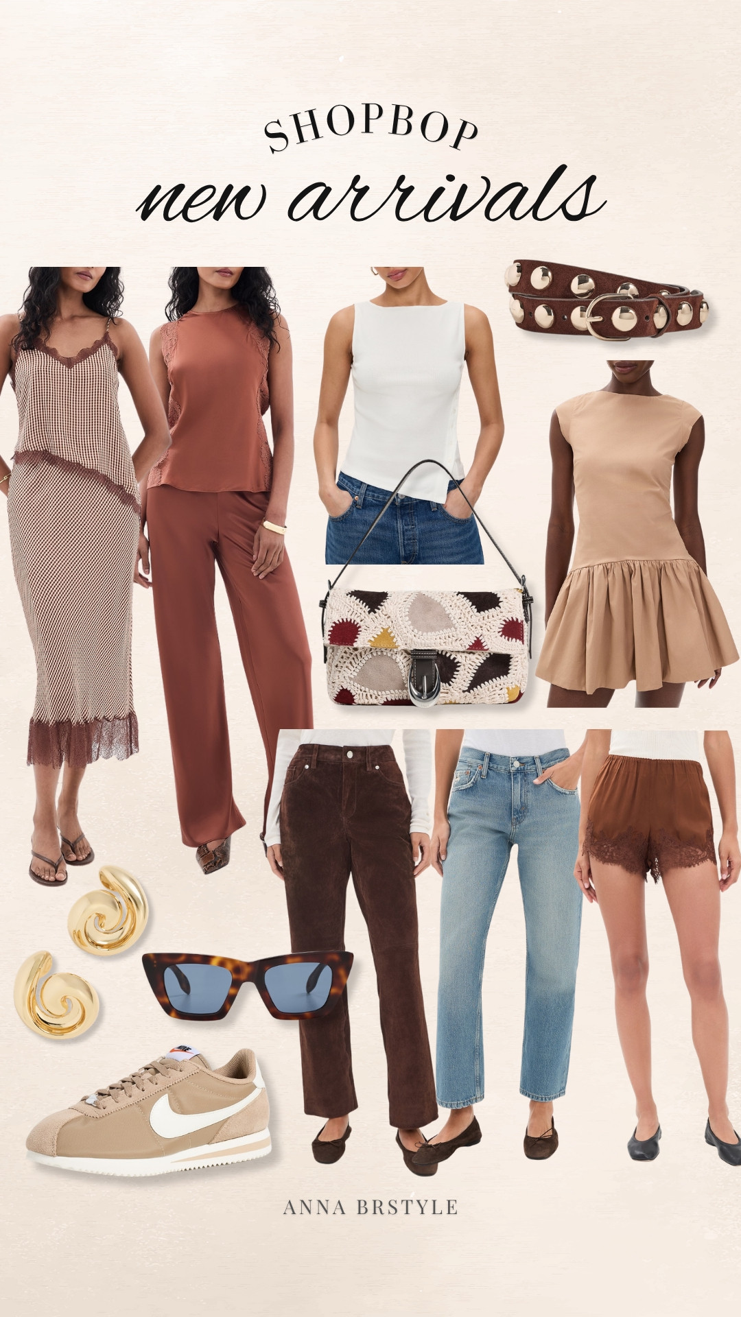 The newest arrivals from Shopbop have so many beautiful transitional pieces. I love the mix of rich neutral tones, feminine details, and elevated basics that make getting dressed feel effortless as we head into a new season.

shopbop finds neutral outfits satin top wide leg pants denim barrel jeans fall style capsule wardrobe elevated basics accessories annabrstyle 

 #LTKootd #LTKSeasonal #LTKOver40