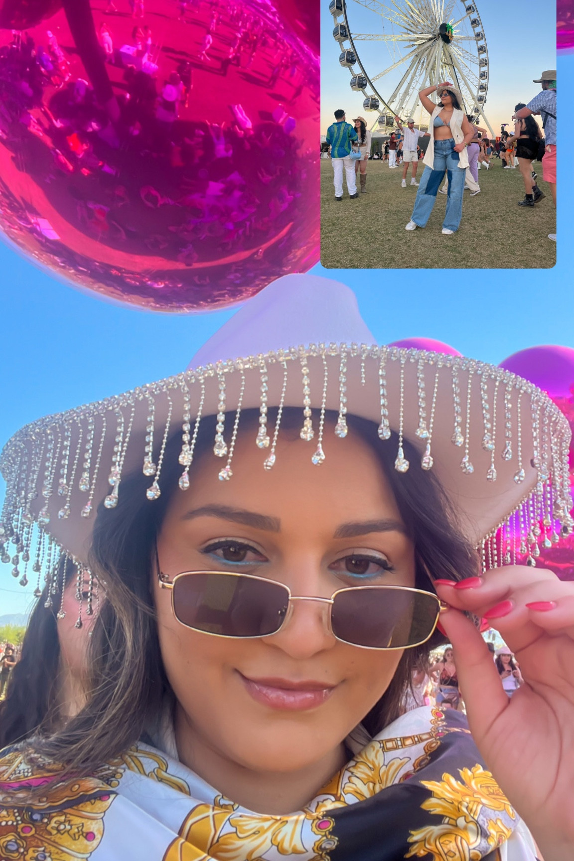 Small details from my denim and diamonds country girl look at #Coachella 💙👖🤠
The eyeliner really pulled the look together 🤌🏽

#LTKunder50 #LTKstyletip #LTKbeauty
