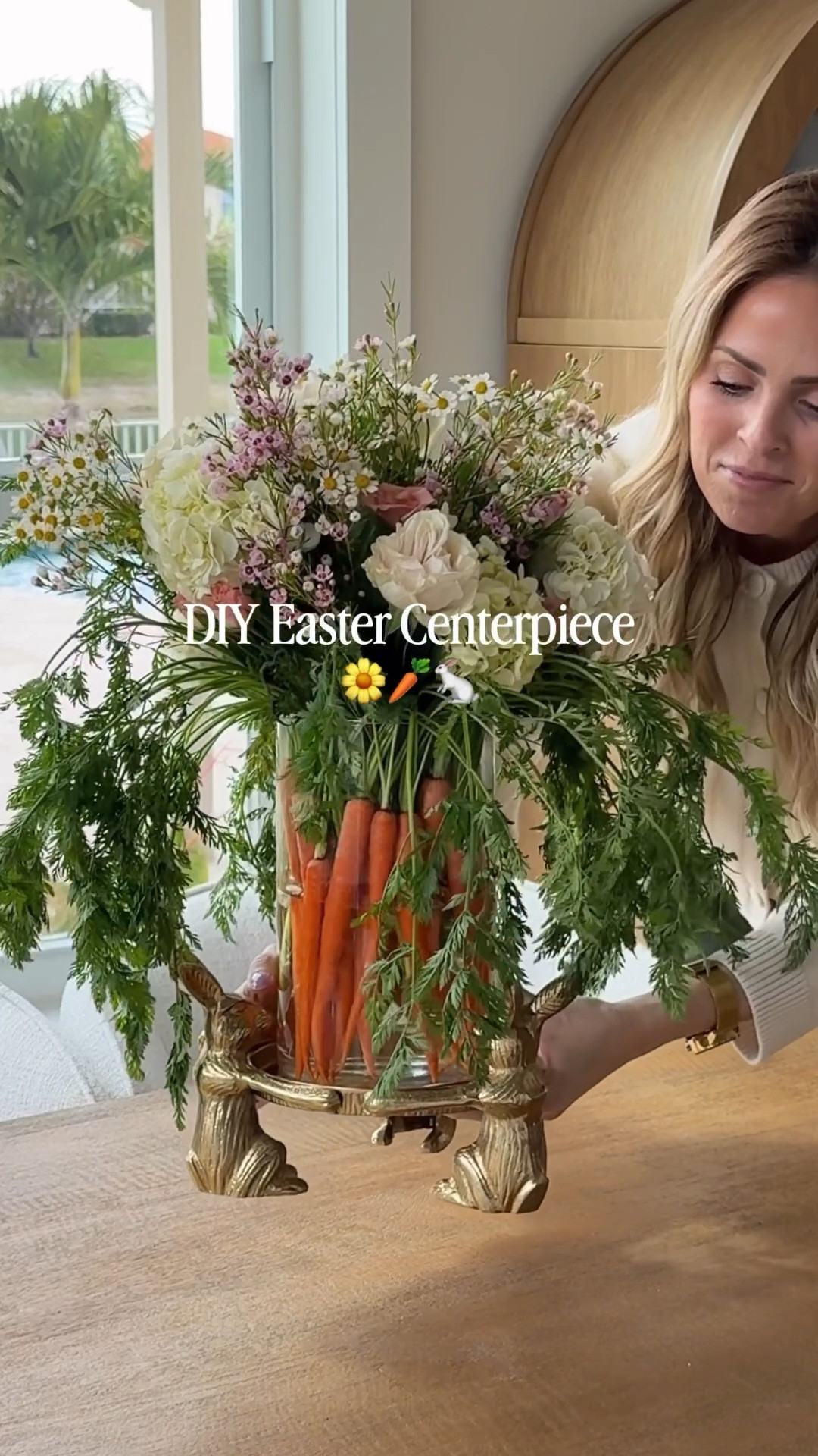 DIY Easter Floral Arrangement 

#LTKspringtrends #LTKHome #LTKspring