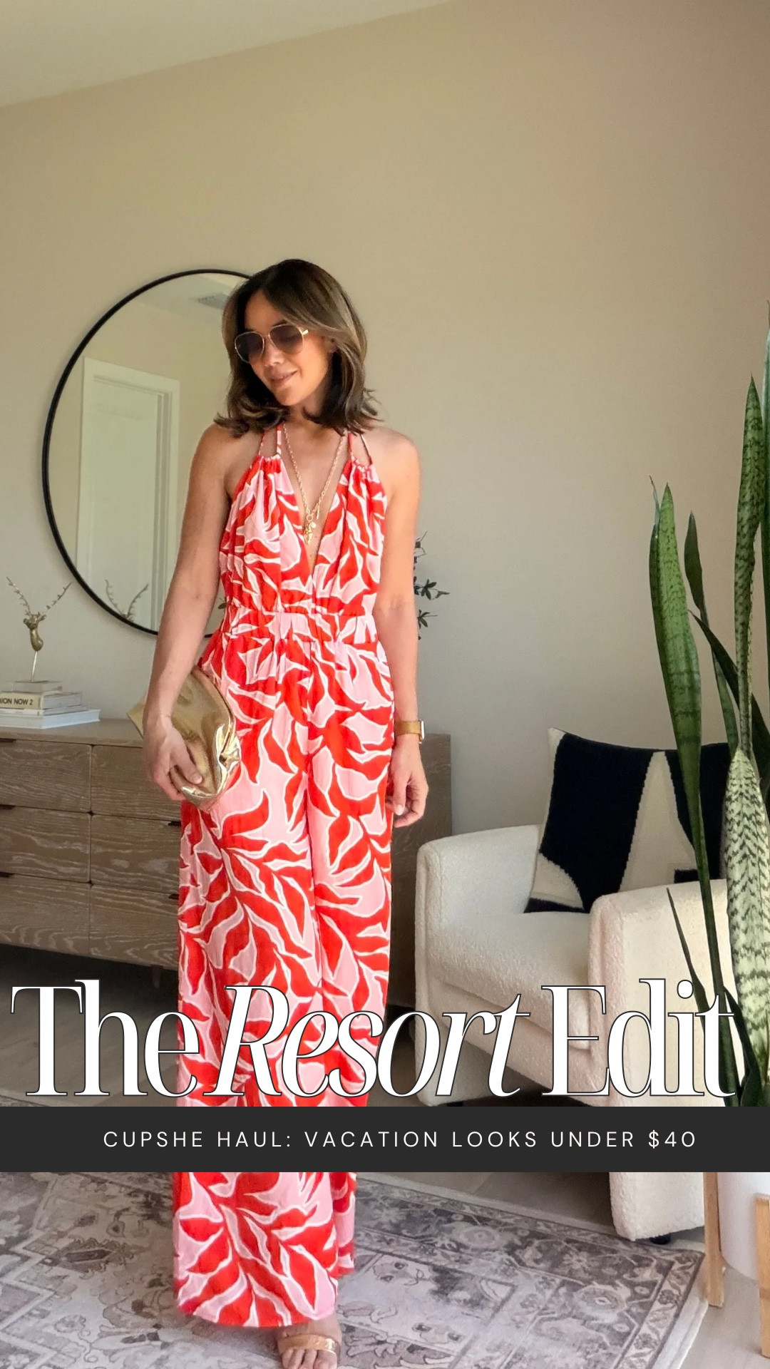 This Cupshe Spring /Summer Haul is SO GOOD!! 🐚🌴⚓️✨ Use the code CUP15 — 15% off orders $70+ 

This Jessie James Decker x Cupshe jumpsuit brings bold, getaway energy to any warm-weather destination! Has a plunging neckline and backless design with an elasticized waist. Looking amazing dressed up or down ✨💕❤️

#LTKTravel #LTKgrwm #LTKMothersDay