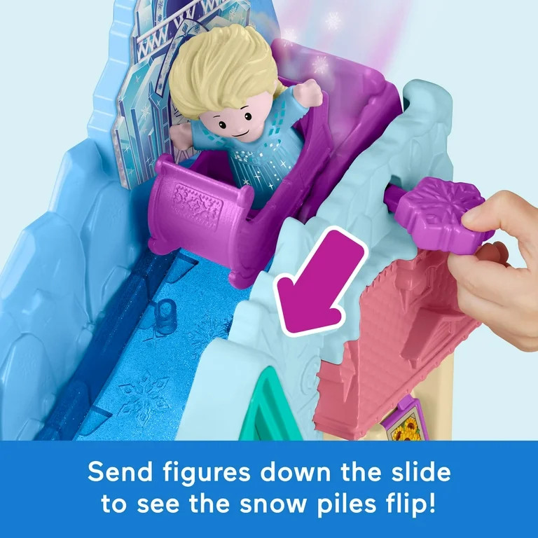 Disney Frozen Arendelle Sledding Adventures Little People Toddler Playset with 2 Figures | Walmart (US)