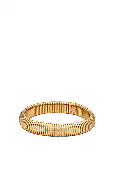 Luv AJ Flex Snake Chain Bracelet in Gold from Revolve.com | Revolve Clothing (Global)