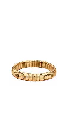 Luv AJ Flex Snake Chain Bracelet in Gold from Revolve.com | Revolve Clothing (Global)