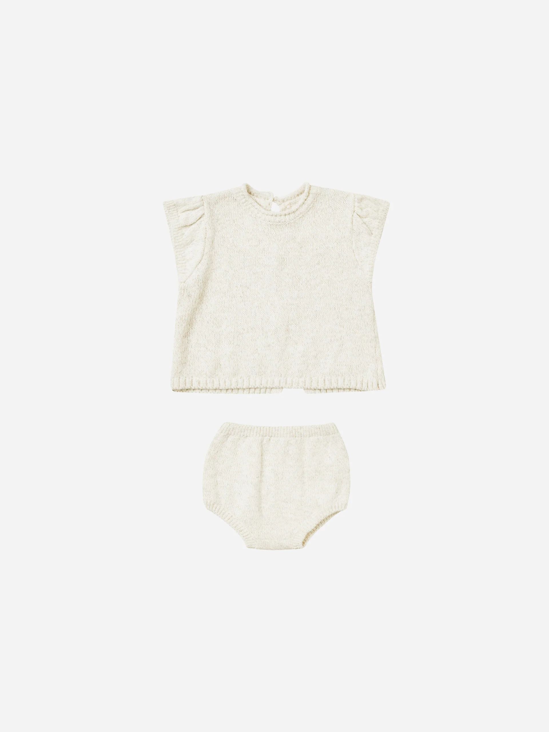 Penny Knit Set || Ivory | Rylee + Cru
