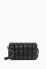 QUILTED CROSSBODY - LEATHER - BLACK - COS | COS UK