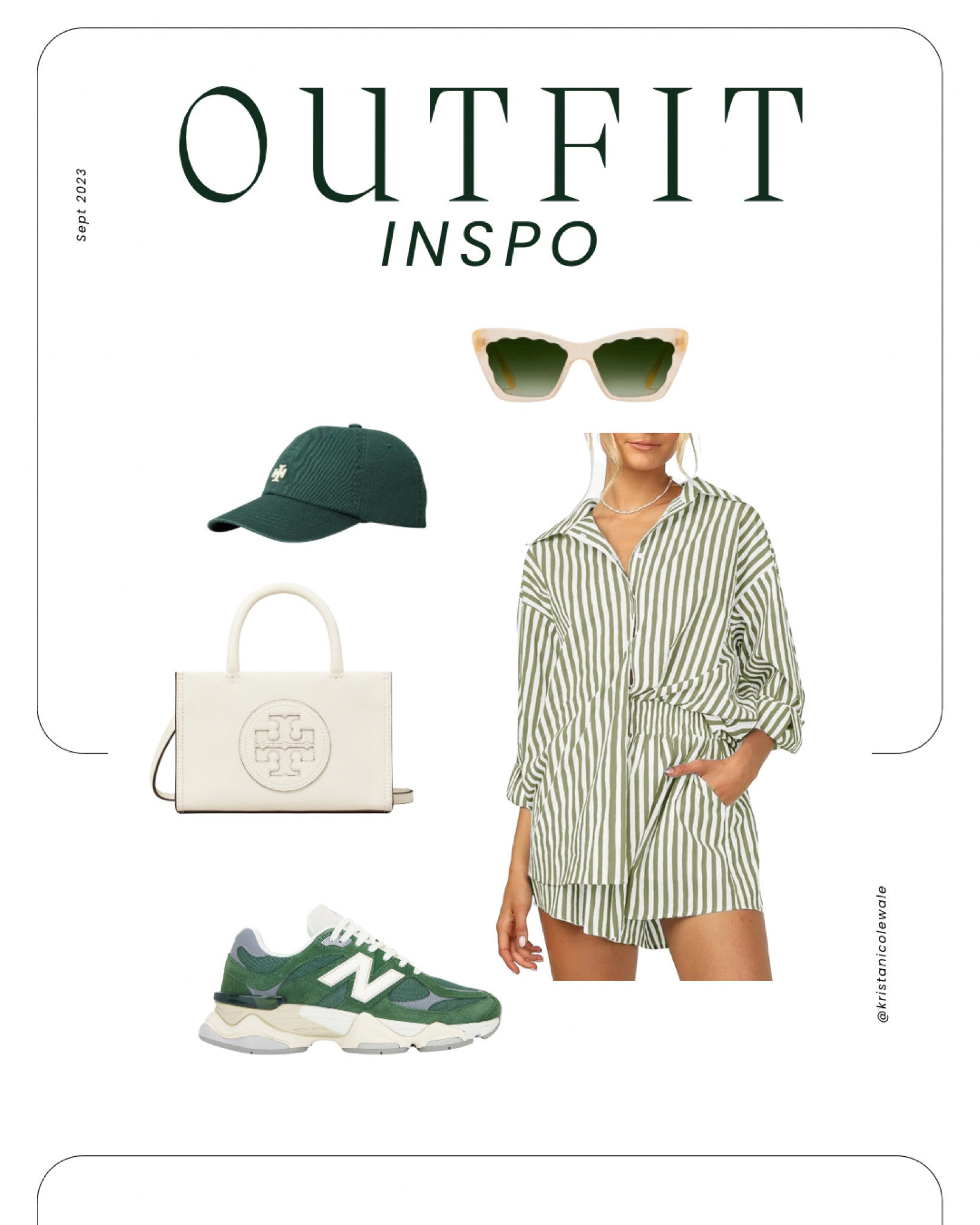Still loving green, sneakers and sporty looks going into fall! 

Tory Burch // handbags // hat // ball caps // casual outfit // amazon finds // new balance sneakers // matching sets 