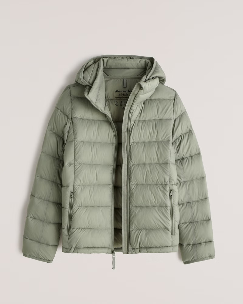 Women's Lightweight Packable Puffer | Women's Coats & Jackets | Abercrombie.com | Abercrombie & Fitch (US)