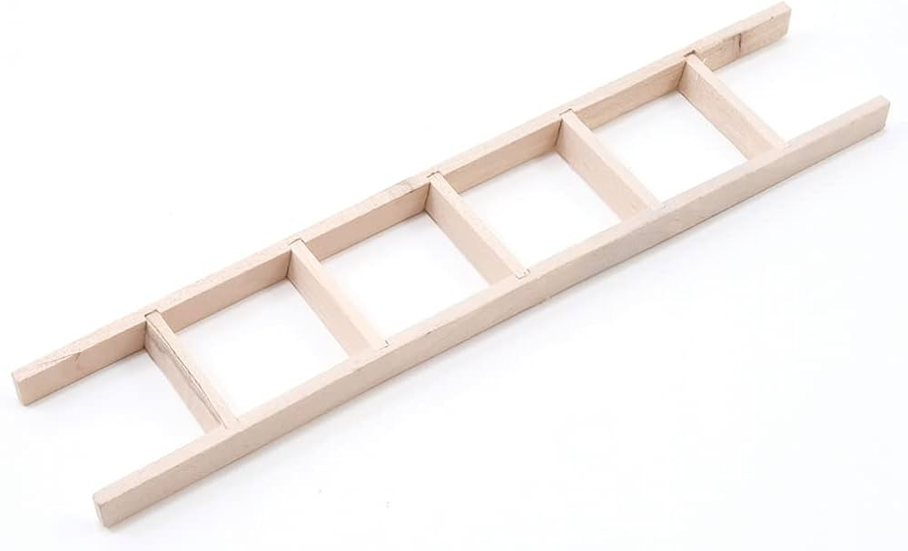 Classics by Handley Dollhouse Miniature Unfinished 6 Inch Straight Ladder | Amazon (US)