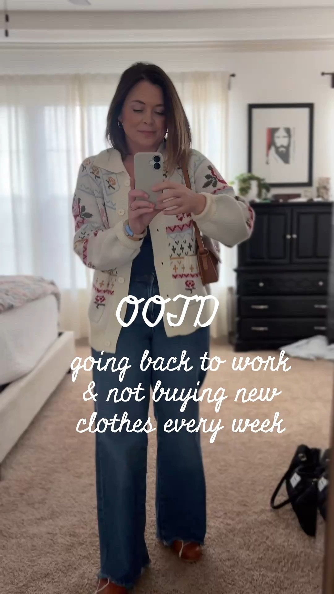 OOTD for a mom going back to work and shopping my closet - and thrift stores! Linked what I could. 
Jeans I wore 3 times are Altar’d State’s Mickie Jeans. (Can’t link those here!)

#LTKOver40 #LTKootd #LTKmomlife
