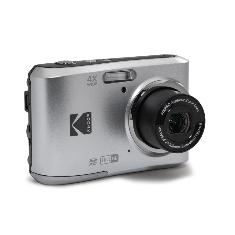 KODAK PIXPRO FZ45-SL (Silver) 4X Optical Friendly Zoom Digital Camera | Walmart (US)