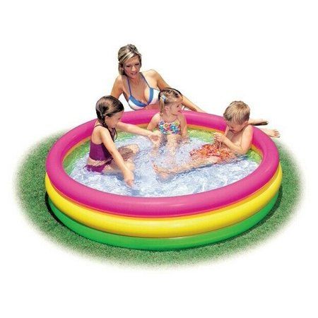 Intex 57422EP 54 x 12 in. 3-Ring Inflatable Pool | Walmart (US)