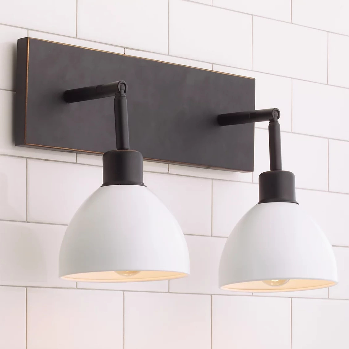 Young House Love Dapper Vanity Light - 2-Light | Shades of Light