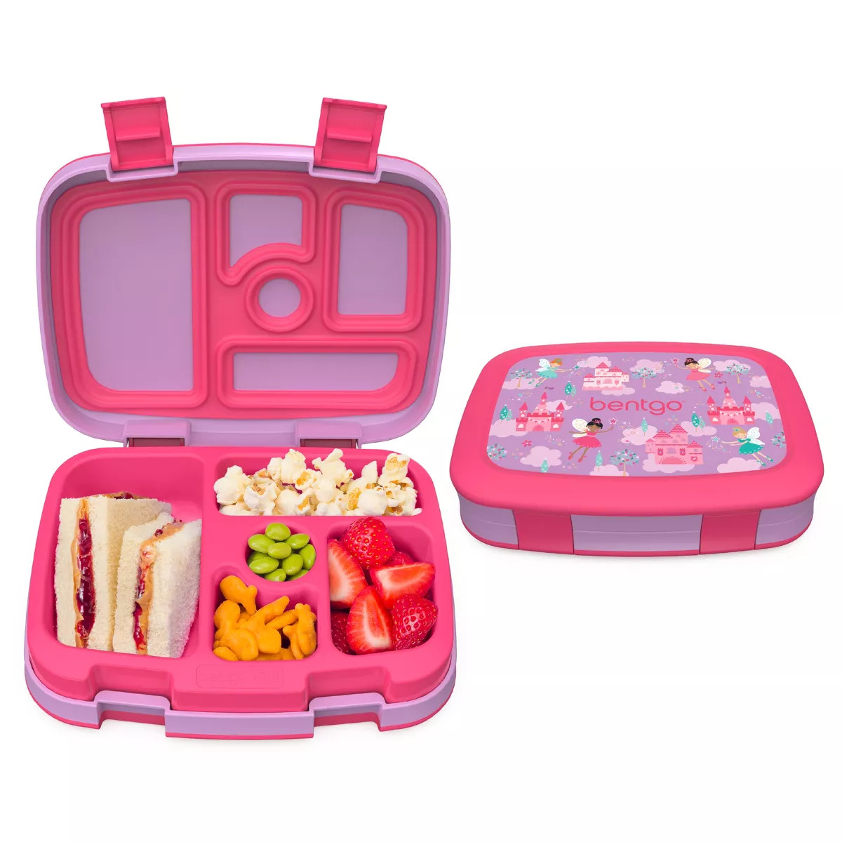 Bentgo Kids' Prints Leakproof, 5 Compartment Bento-Style Lunch Box | Target