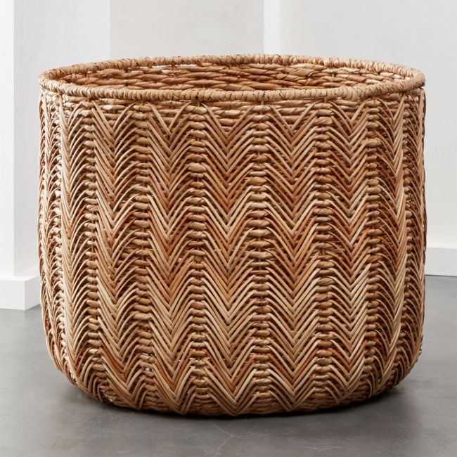 Merced Large Seagrass Basket | CB2