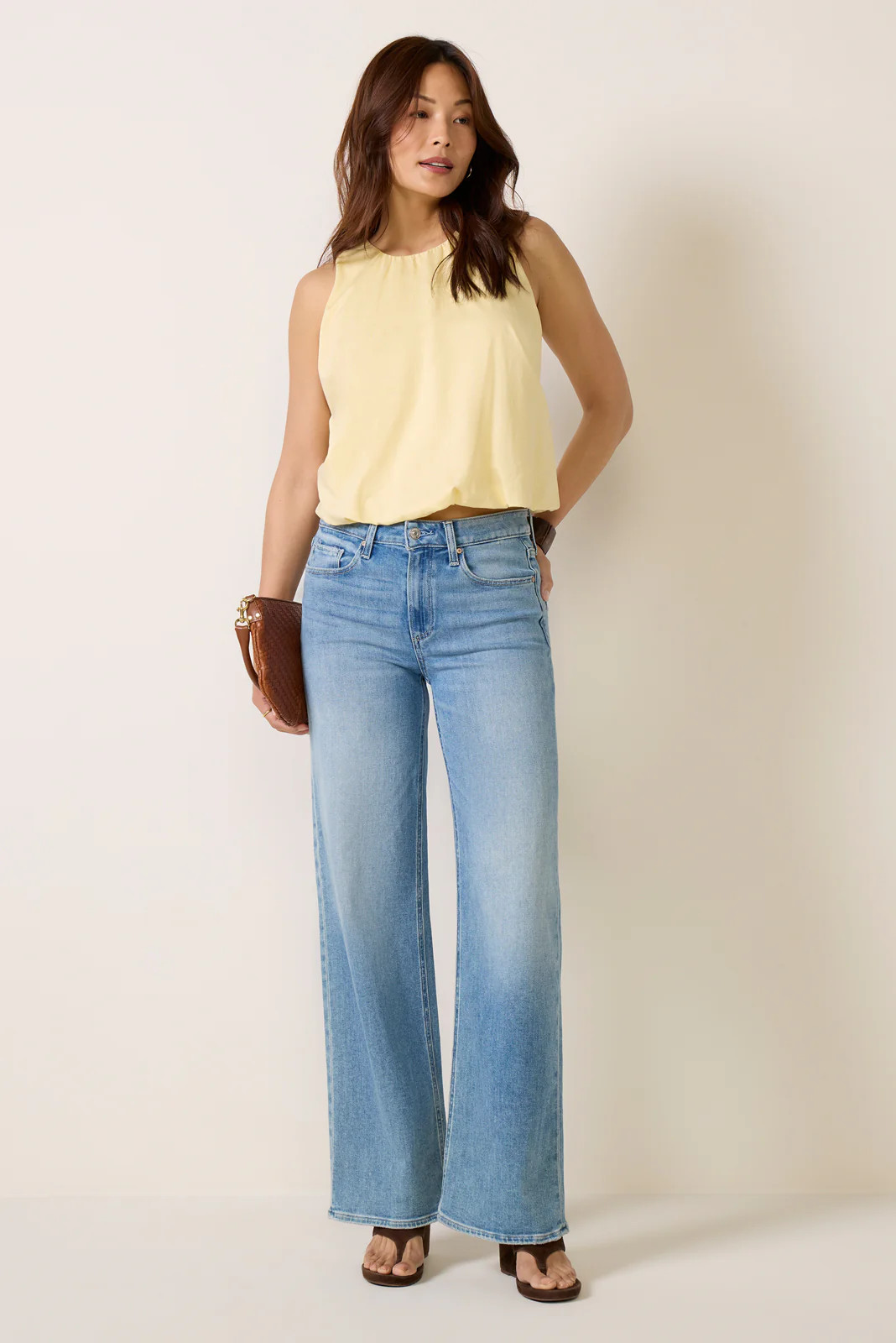 Tatum 32` Wide Leg Jean | Evereve