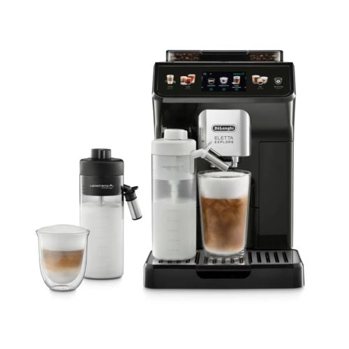 DeLonghi Eletta Explore Bean to Cup Hot & Cold coffee machine - ECAM450.55.G | eBay UK