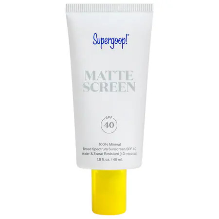 Supergoop! 100% Mineral Smooth & Poreless Matte Screen SPF 40 1.5 oz/ 45 mL | Sephora (US)