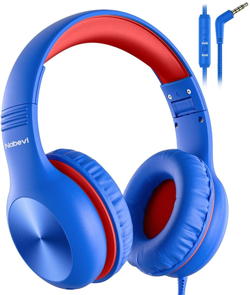 Headphones for Kids for School, Kids Headphones with Microphone, Sharing Function, 85dB/94dB Safe... | Amazon (US)