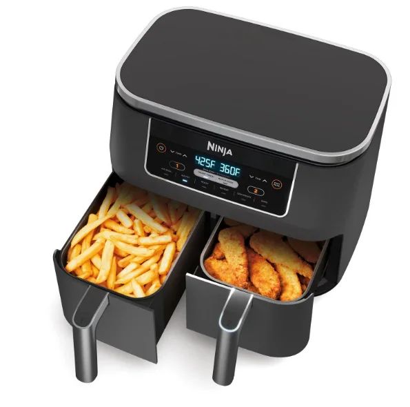 Ninja® Foodi® 6-in-1 8-Quart. 2-Basket Air Fryer with DualZone™ Technology- Air Fry, Roast, a... | Walmart (US)