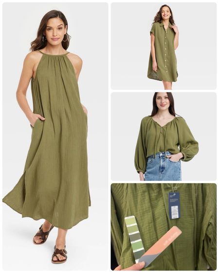 Olive Green at Target!

Similar to 3.2 FN on the TCI #softautumn color fan.
#shesanautumn #autumnpalette #hocautumn

#LTKfindsunder50 #LTKxTarget