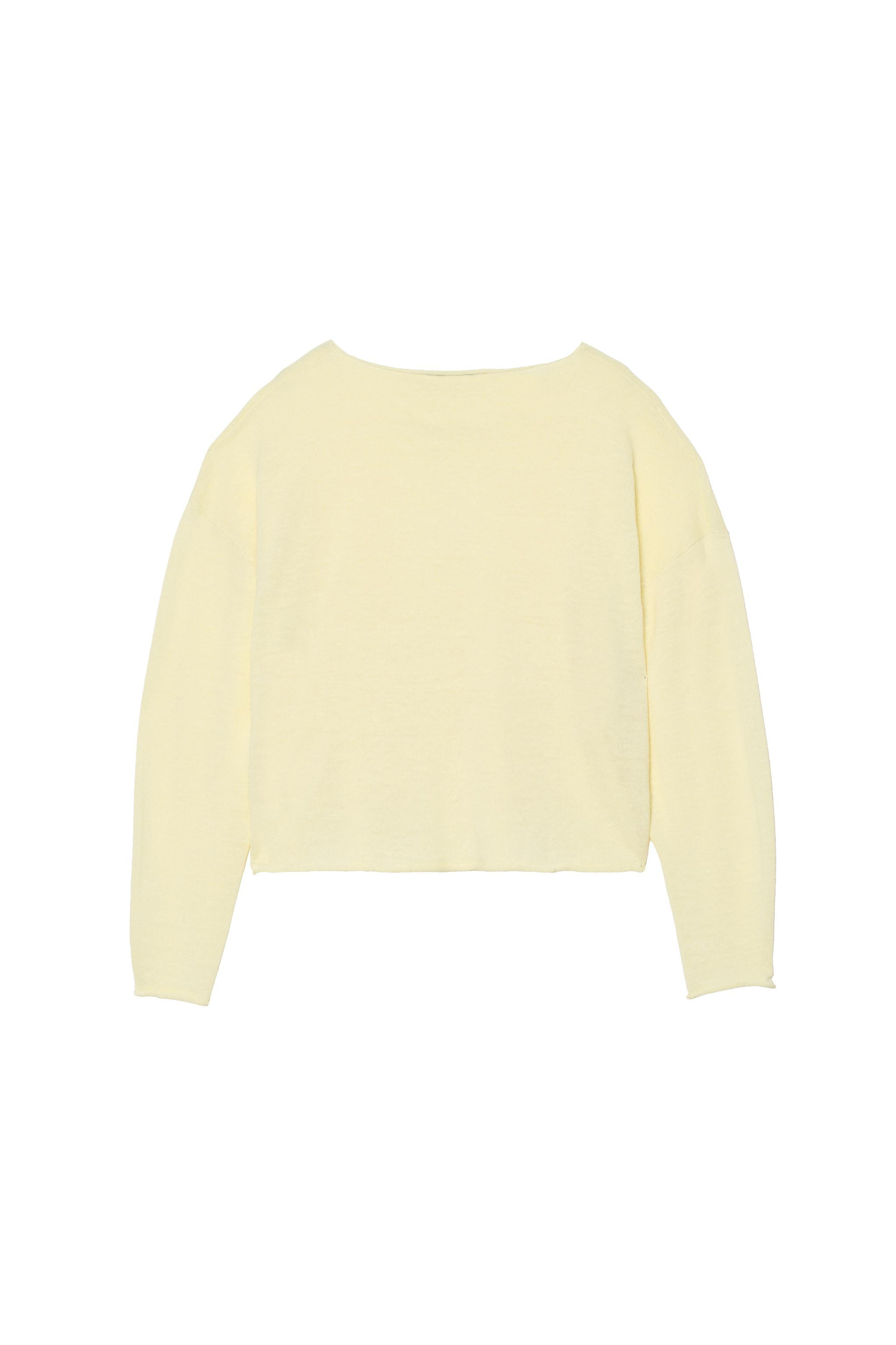 LINEN - WOOL CROPPED FIT JUMPER | Zara US
