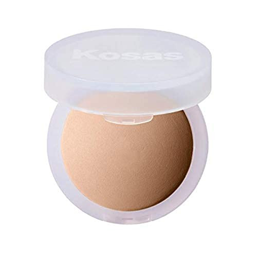 Kosas Cloud Set Pressed Setting Powder – Translucent Shine Control Face Powder, Soft Matte Finish, Pillowy (Sheer Medium Tan) | Amazon (US)